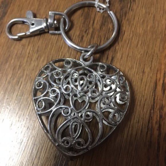 Key Chain Heart Filigree - Picture 4 of 4